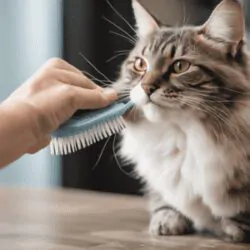 natural pet grooming - playful cat